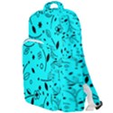 Pattern Flowers Flower Texture Double Compartment Backpack View1