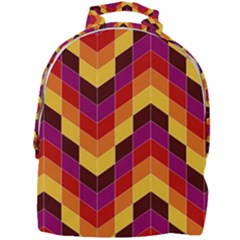 Geometric Pattern Triangle Mini Full Print Backpack