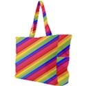 Rainbow Background Colorful Simple Shoulder Bag View1