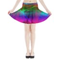 Background art pattern Mini Flare Skirt View3