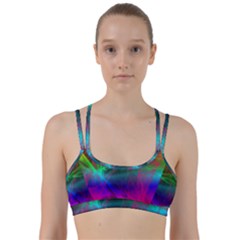 Background Art Pattern Line Them Up Sports Bra by Wegoenart