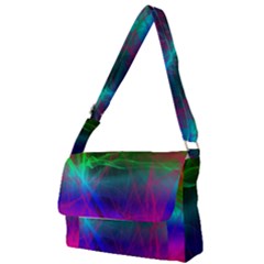 Background Art Pattern Full Print Messenger Bag by Wegoenart