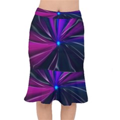 Abstract Background Lightning Mermaid Skirt by Wegoenart