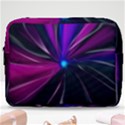 Abstract Background Lightning Make Up Pouch (Large) View1