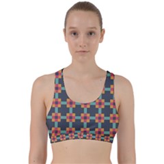 Art Vintage Background Abstract Back Weave Sports Bra by Wegoenart