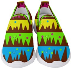 Illustration Abstract Graphic Kids  Slip On Sneakers