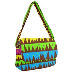 Illustration Abstract Graphic Courier Bag