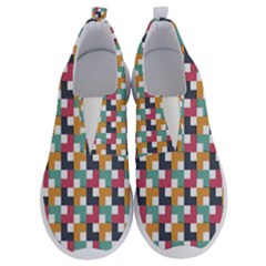 Background Abstract Geometric No Lace Lightweight Shoes