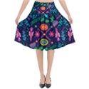 Pattern Nature Design Patterns Flared Midi Skirt View1