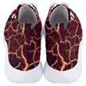 Lava Cracked Background Fire Men s Lightweight High Top Sneakers View4