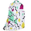 Background Abstract Art Double Compartment Backpack View2