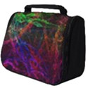 Background Abstract Cubes Square Full Print Travel Pouch (Big) View1