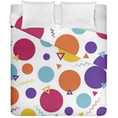 Background Background Polka Dot Duvet Cover Double Side (california King Size) by Wegoenart