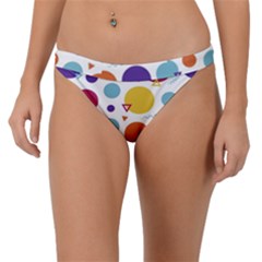 Background Background Polka Dot Band Bikini Bottom