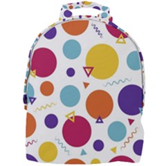 Background Background Polka Dot Mini Full Print Backpack