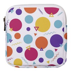 Background Background Polka Dot Mini Square Pouch