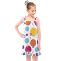 Background Background Polka Dot Kids  Overall Dress View1