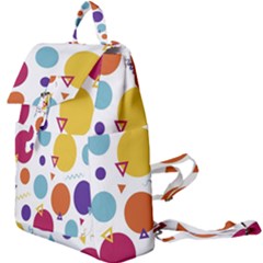 Background Background Polka Dot Buckle Everyday Backpack