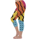 Background Abstract Memphis Capri Winter Leggings  View2