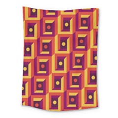 Vintage Abstract Background Medium Tapestry by Wegoenart