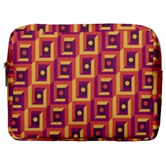 Vintage Abstract Background Make Up Pouch (large)