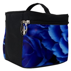 Blue Roses Flowers Plant Romance Make Up Travel Bag (small)