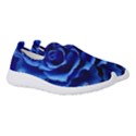 Blue Roses Flowers Plant Romance Women s Slip On Sneakers View3