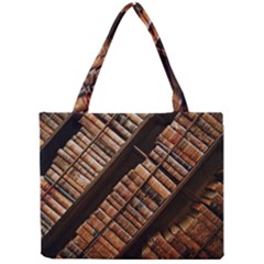 Books Bookshelf Classic Collection Mini Tote Bag by Wegoenart