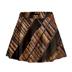 Books Bookshelf Classic Collection Mini Flare Skirt by Wegoenart