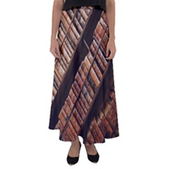 Books Bookshelf Classic Collection Flared Maxi Skirt by Wegoenart