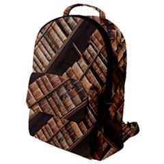 Books Bookshelf Classic Collection Flap Pocket Backpack (small)