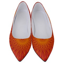 Background Rays Sun Women s Low Heels