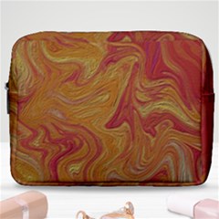 Texture Pattern Abstract Art Make Up Pouch (large)