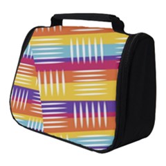 Art Background Abstract Full Print Travel Pouch (small)