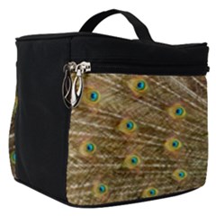 Peacock Plumage Bird Peafowl Make Up Travel Bag (small)