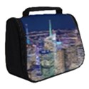 New York Manhattan Night Building Full Print Travel Pouch (Small) View2