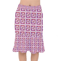 Background Abstract Square Mermaid Skirt by Wegoenart