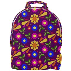 Pattern Illustration Background Mini Full Print Backpack