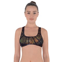 Art Ceiling Dome Pattern Got No Strings Sports Bra by Wegoenart