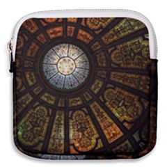 Art Ceiling Dome Pattern Mini Square Pouch