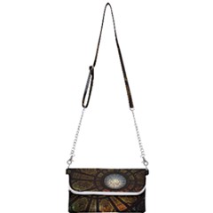 Art Ceiling Dome Pattern Mini Crossbody Handbag by Wegoenart