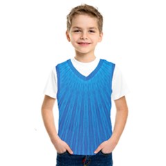 Blue Rays Background Image Kids  Sportswear by Wegoenart