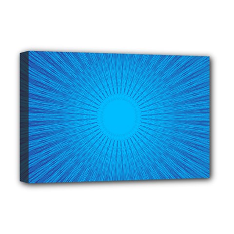 Background Rays Background Image Deluxe Canvas 18  X 12  (stretched) by Wegoenart