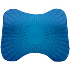 Background Rays Background Image Head Support Cushion by Wegoenart