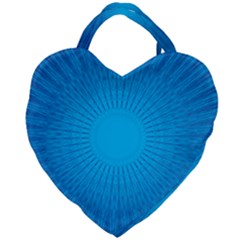 Background Rays Background Image Giant Heart Shaped Tote by Wegoenart