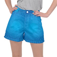 Background Rays Background Image Stretch Ripstop Shorts