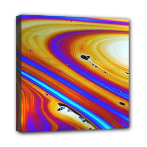 Soap Bubble Color Colorful Mini Canvas 8  X 8  (stretched) by Wegoenart