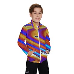 Soap Bubble Color Colorful Windbreaker (kids) by Wegoenart