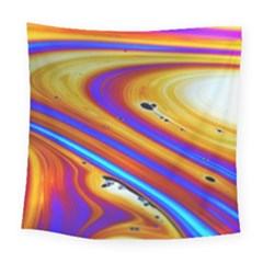 Soap Bubble Color Colorful Square Tapestry (large) by Wegoenart