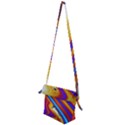 Soap Bubble Color Colorful Folding Shoulder Bag View2